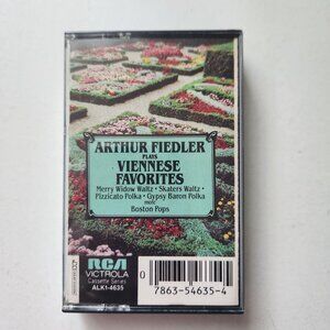 Arthur Fiedler Plays Viennese Favorites Cassette Tape RCA Victor ALK1-4635